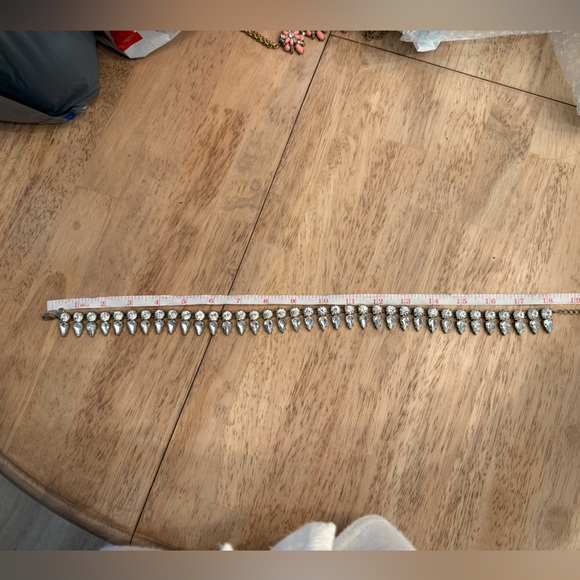 J. Crew Silver Teardrop Necklace - Picture 3 of 3